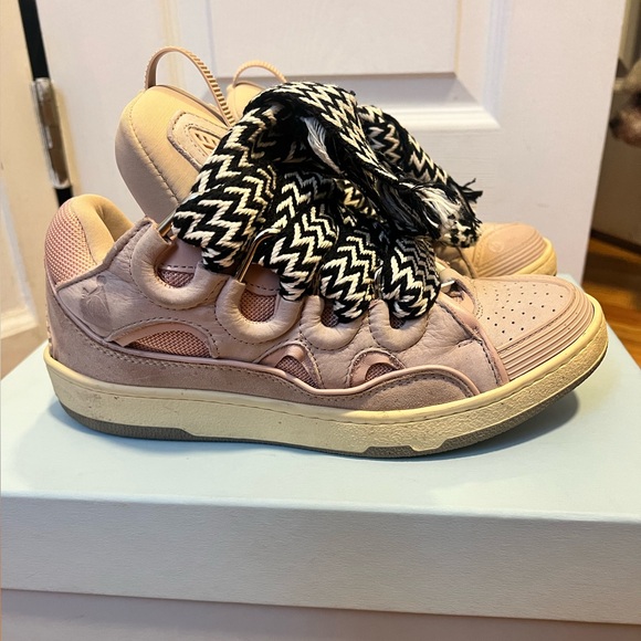 Pink Lanvin Sneakers - Picture 1 of 7